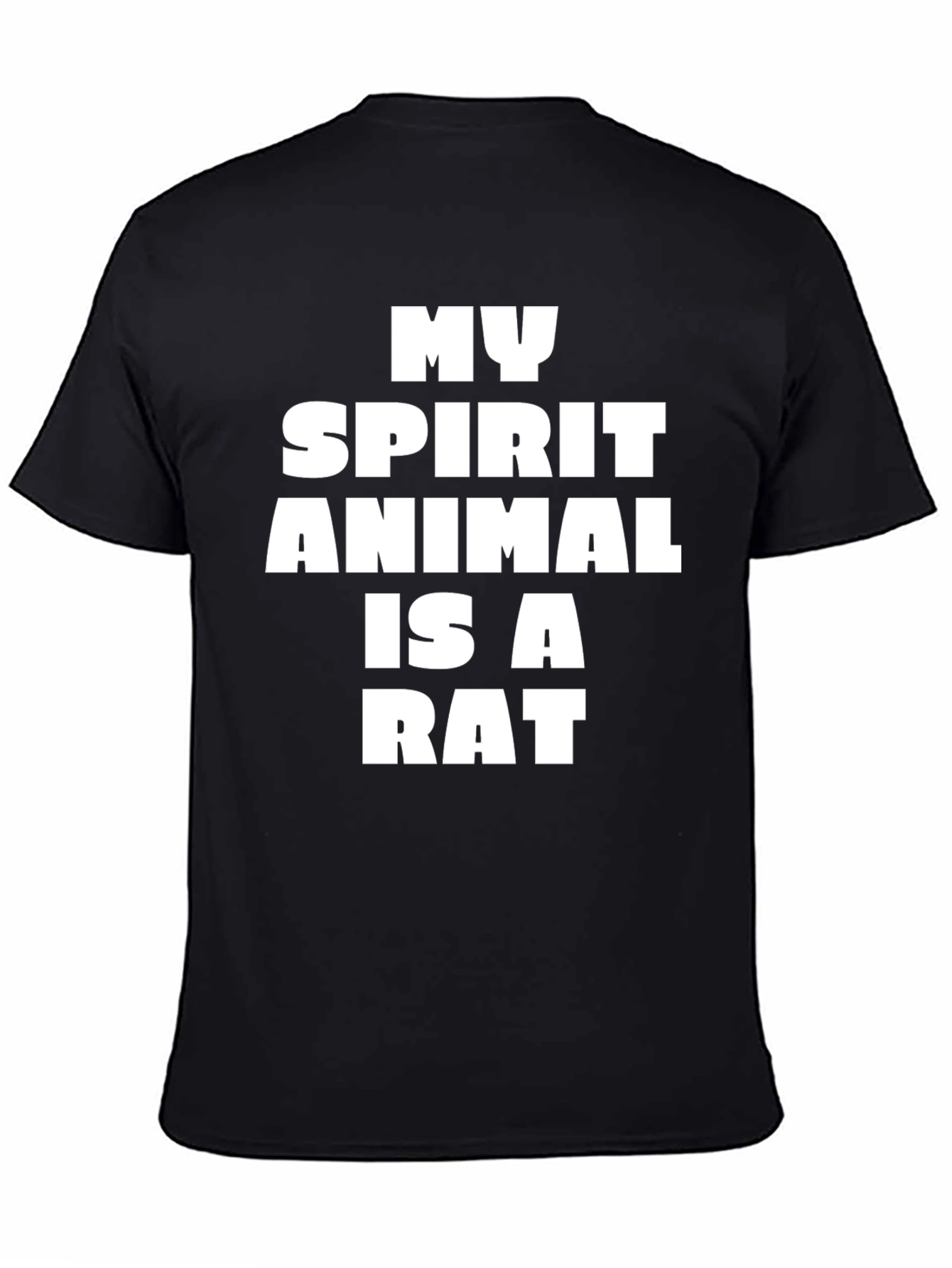 Rat Spirit Animal T-Shirt Funny Graphic Tee