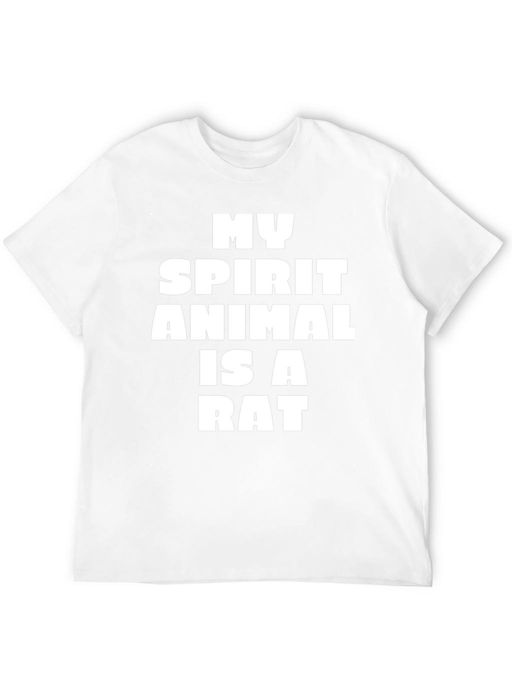 Rat Spirit Animal T-Shirt Funny Graphic Tee