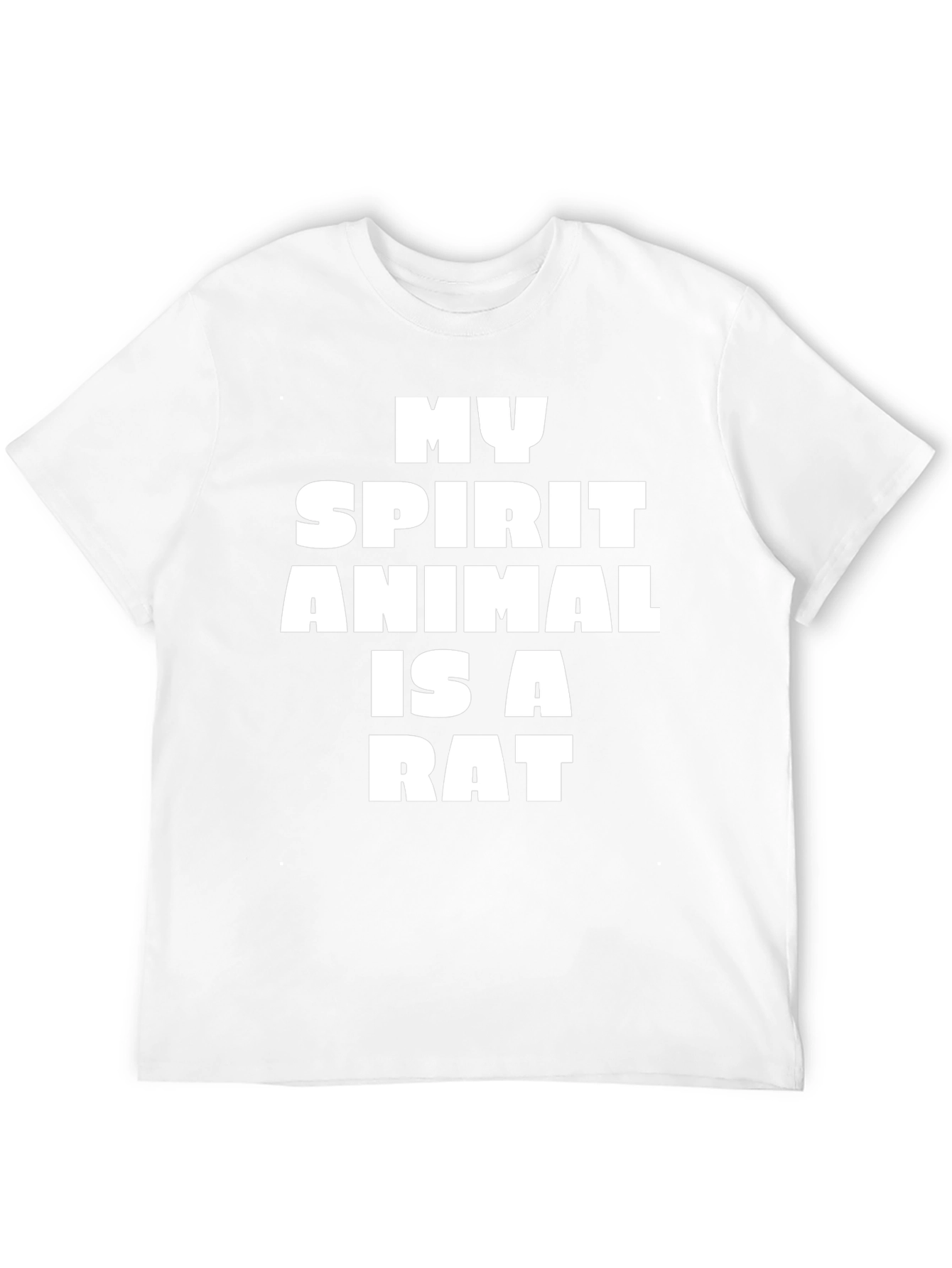 Rat Spirit Animal T-Shirt Funny Graphic Tee