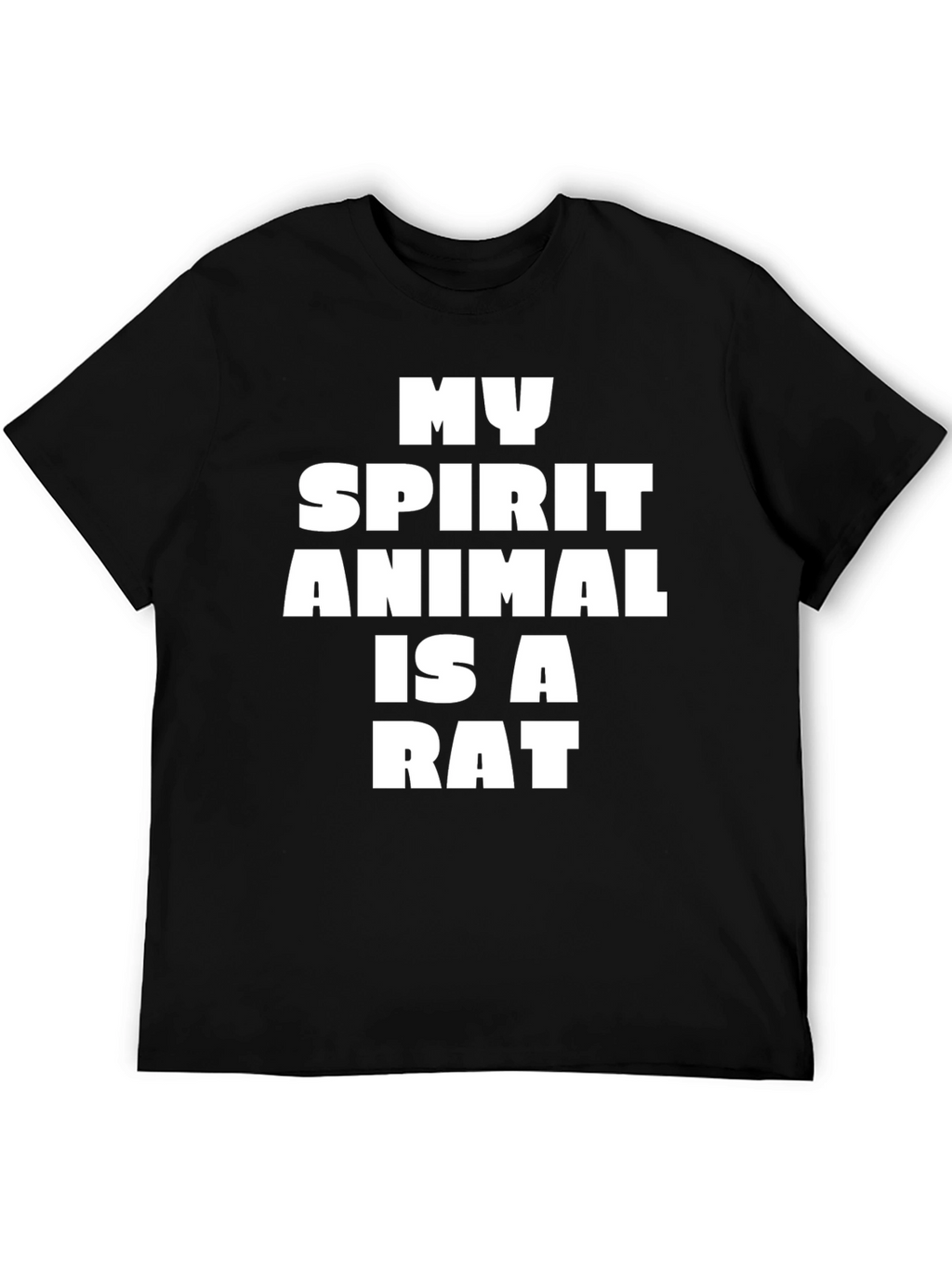 Rat Spirit Animal T-Shirt Funny Graphic Tee