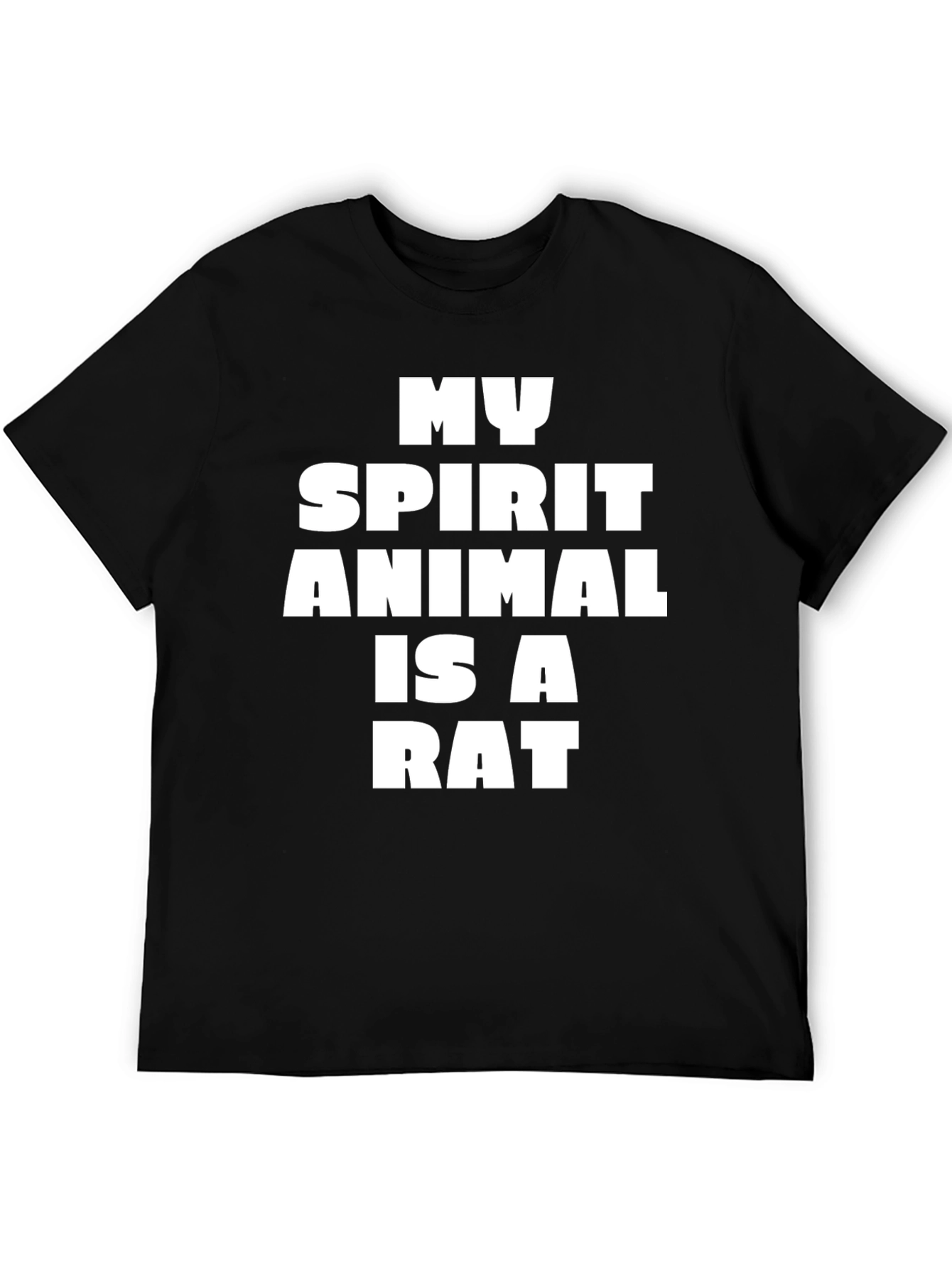 Rat Spirit Animal T-Shirt Funny Graphic Tee