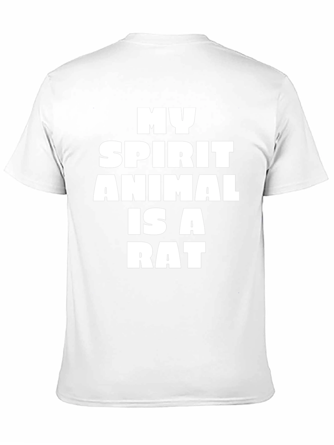 Rat Spirit Animal T-Shirt Funny Graphic Tee