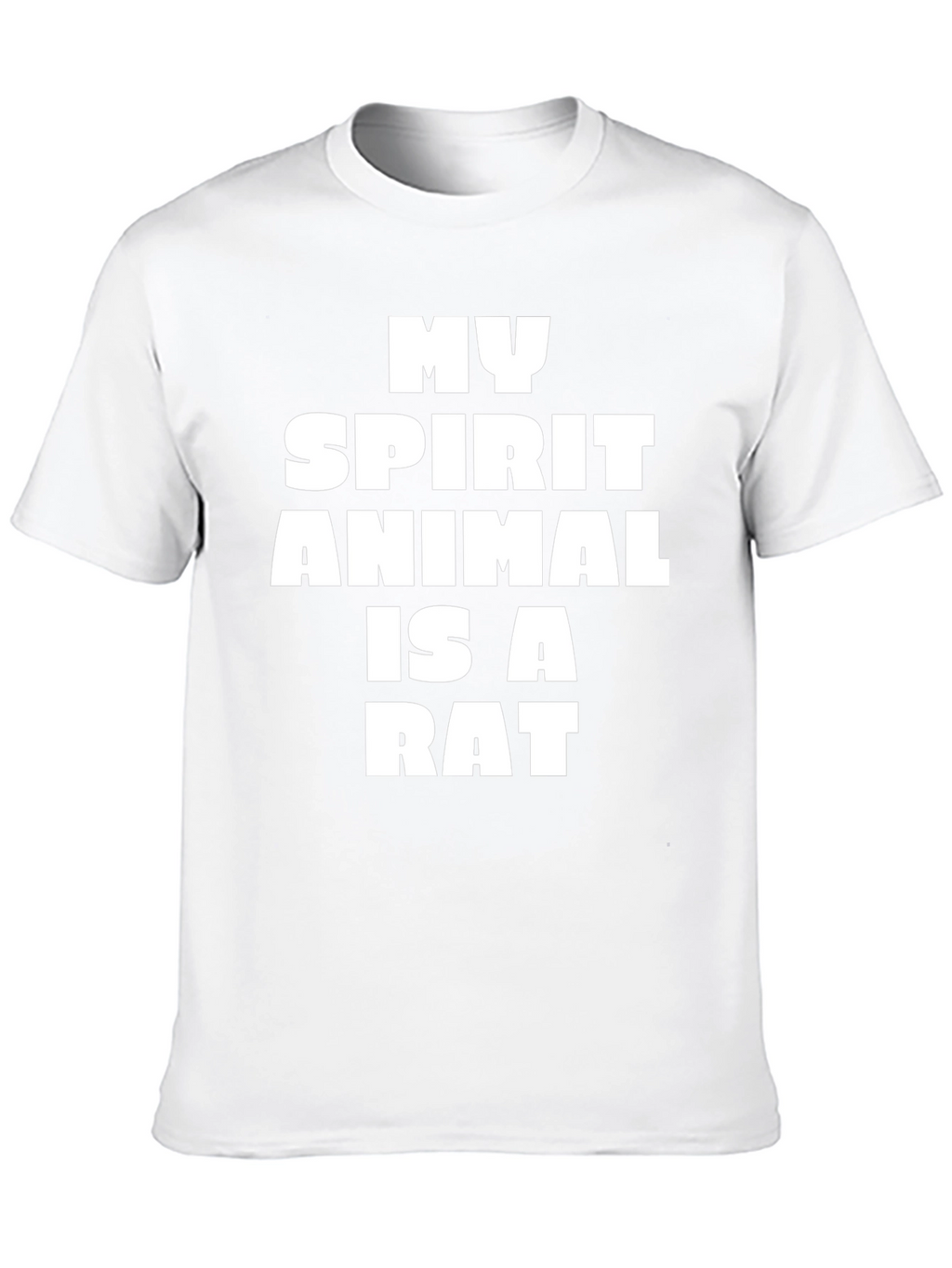 Rat Spirit Animal T-Shirt Funny Graphic Tee