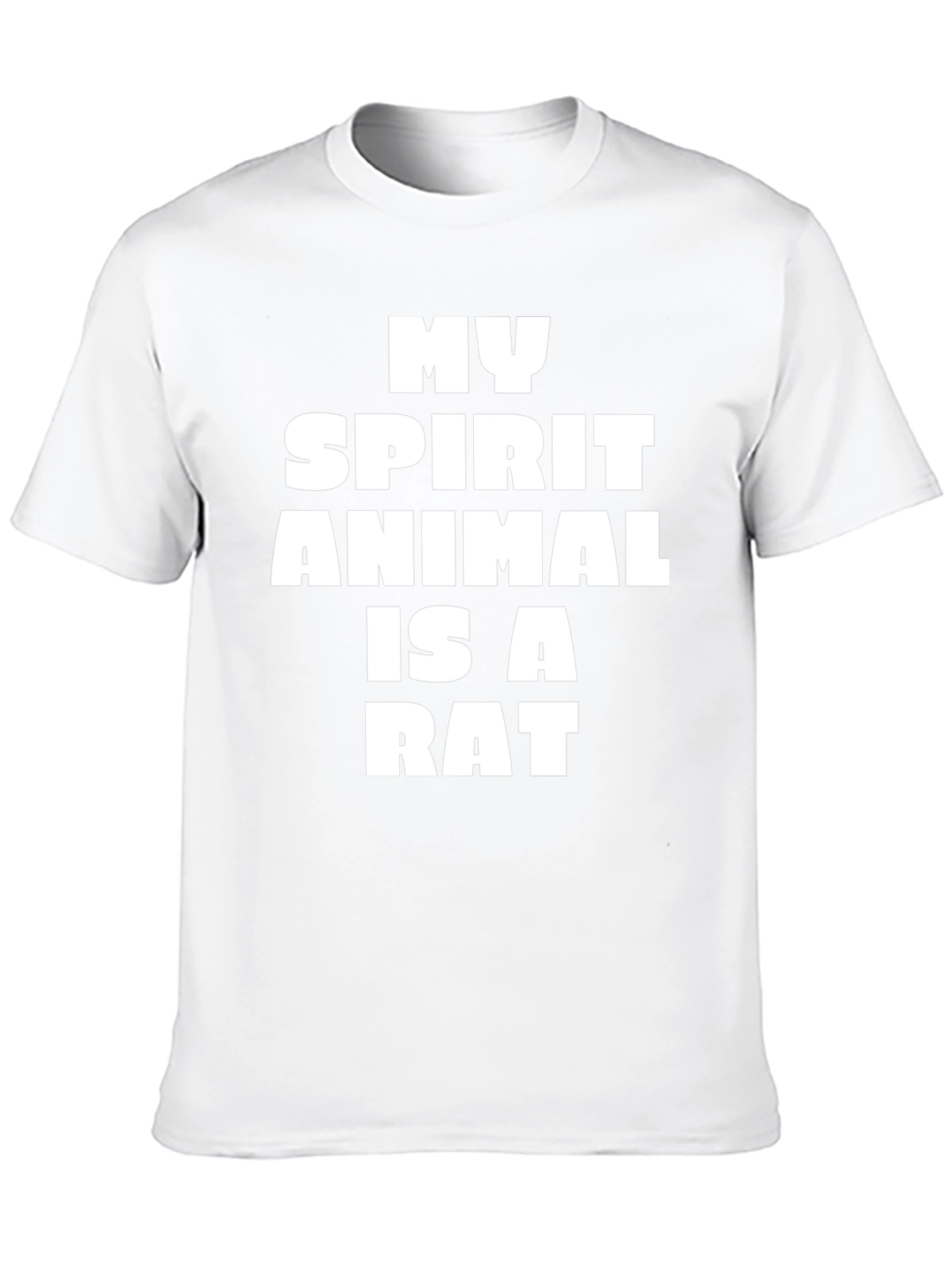 Rat Spirit Animal T-Shirt Funny Graphic Tee