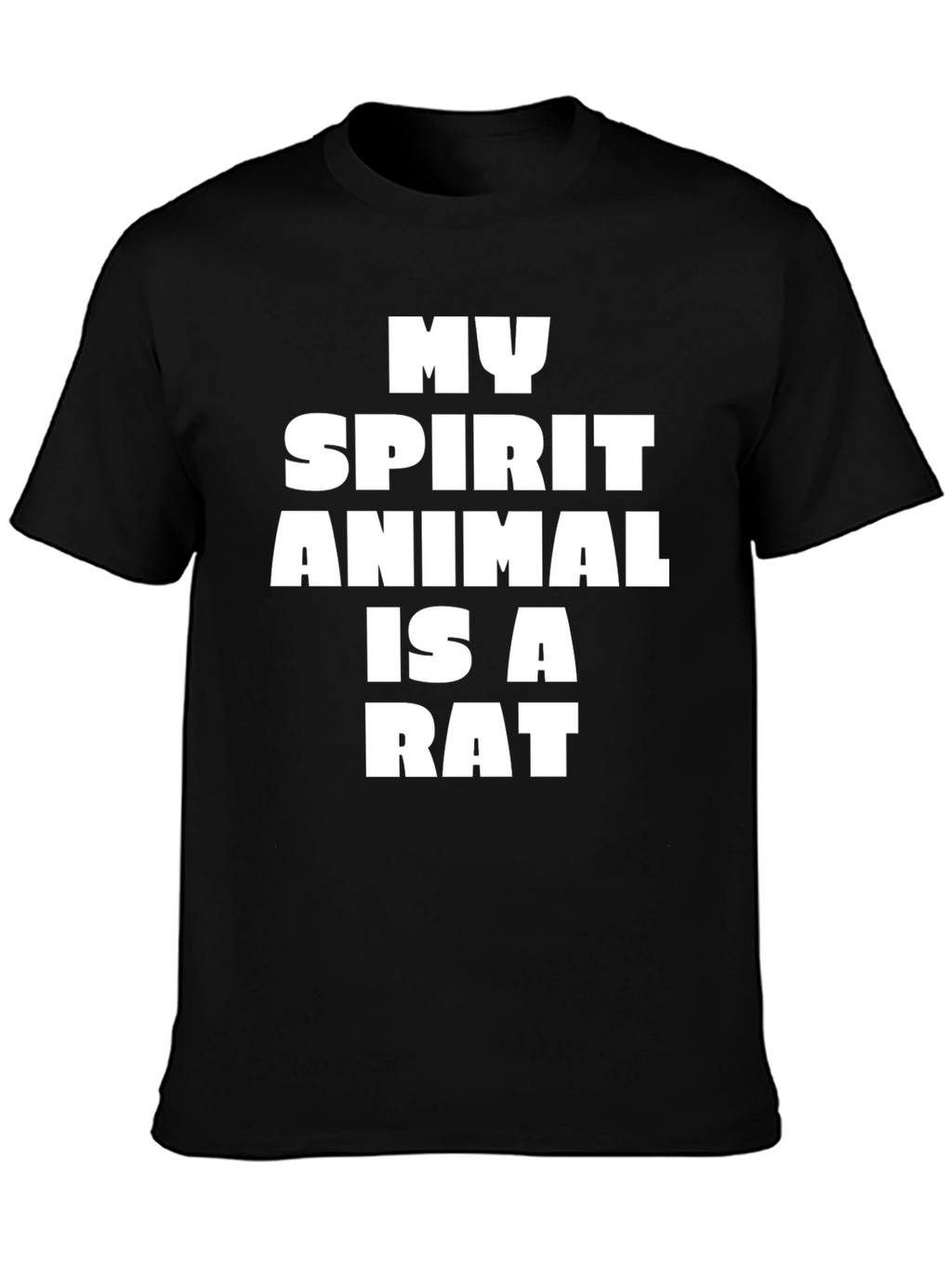 Rat Spirit Animal T-Shirt Funny Graphic Tee