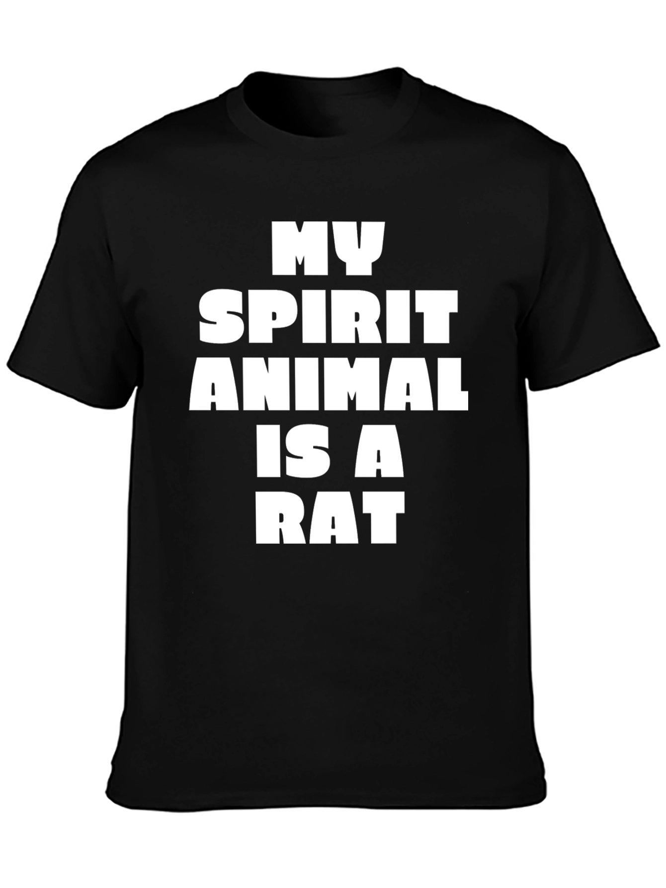 Rat Spirit Animal T-Shirt Funny Graphic Tee