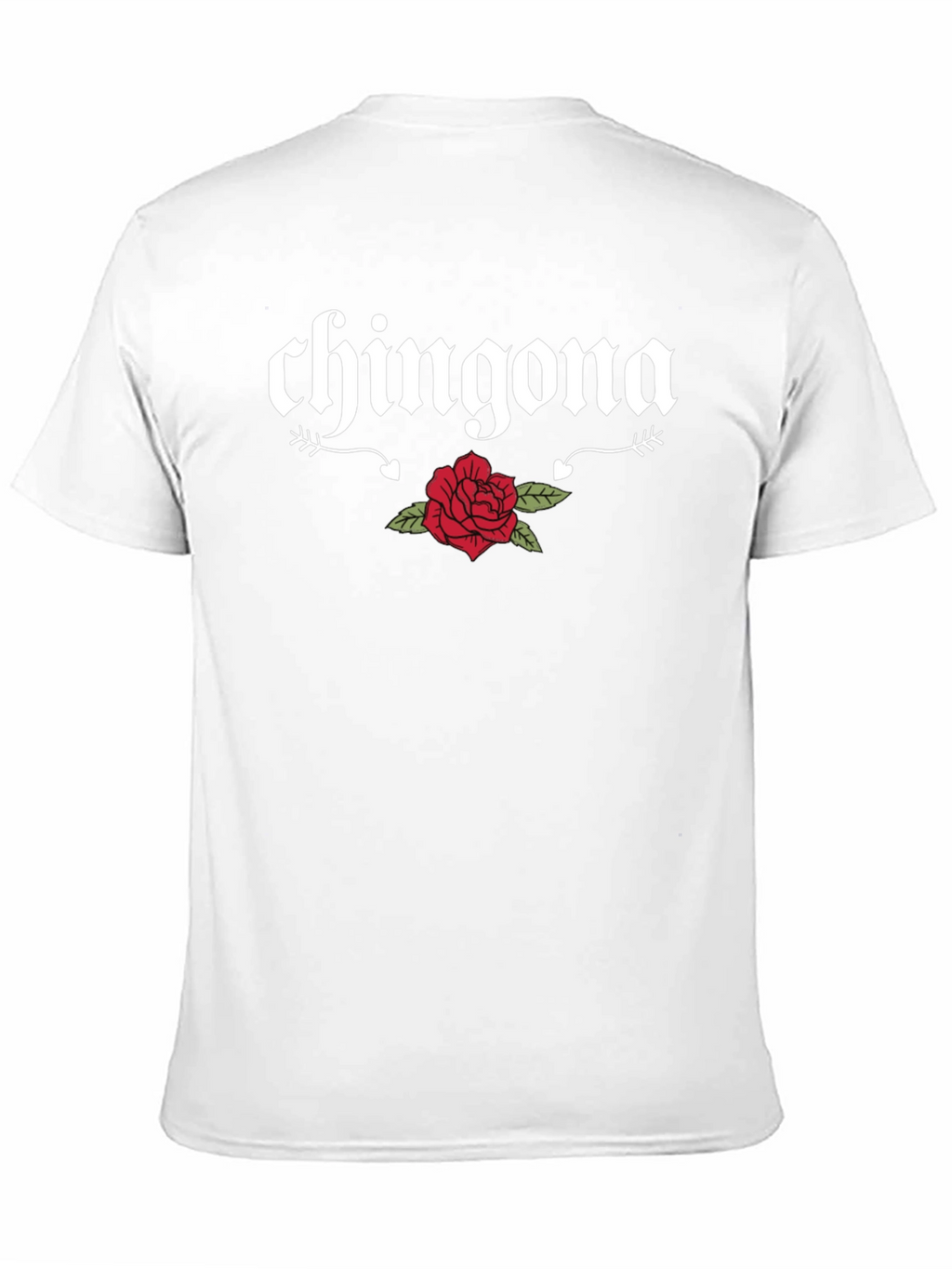 Chingona Rose Graphic Tee - Bold & Stylish