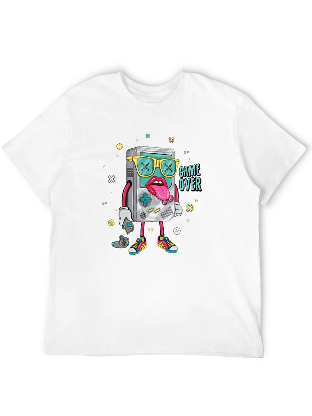 Game Over Graphic Black T-Shirt