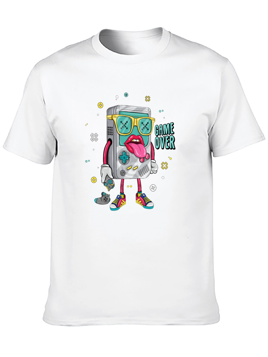Game Over Graphic Black T-Shirt