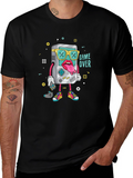 Game Over Graphic Black T-Shirt