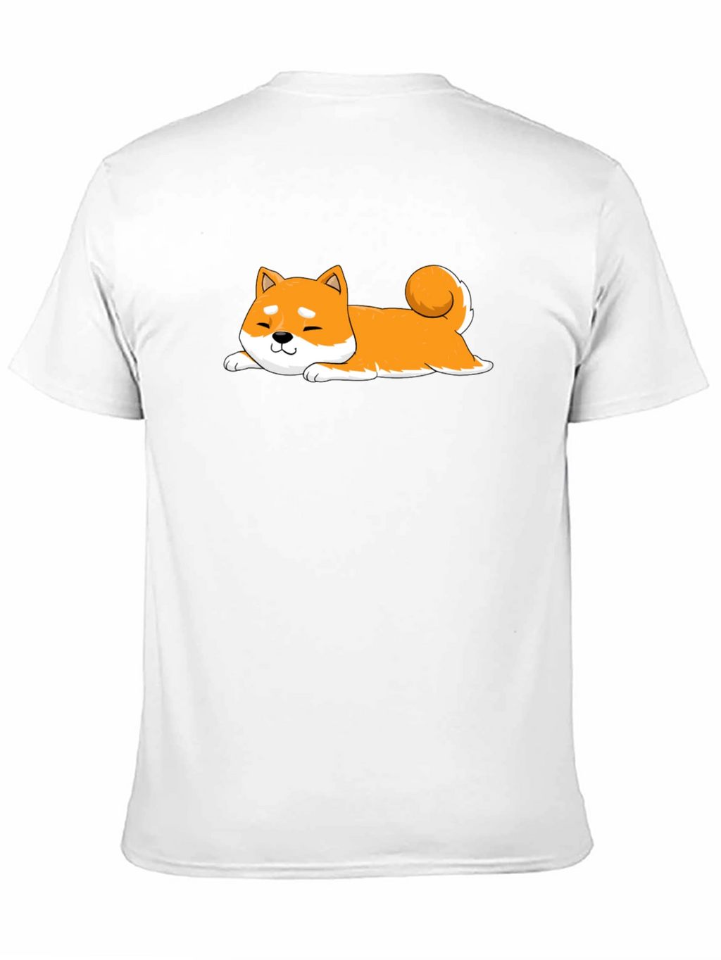 Shiba Inu T-Shirt - Black Cotton Dog Tee