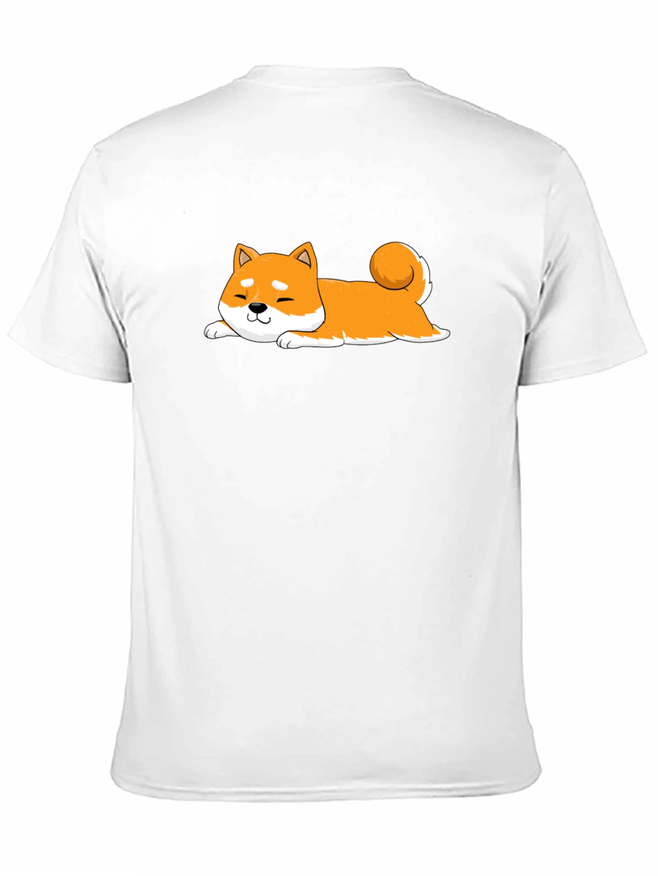 Shiba Inu T-Shirt - Black Cotton Dog Tee
