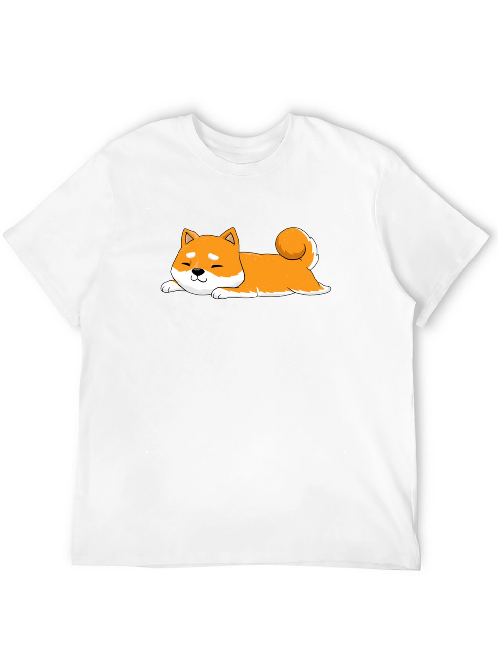 Shiba Inu T-Shirt - Black Cotton Dog Tee