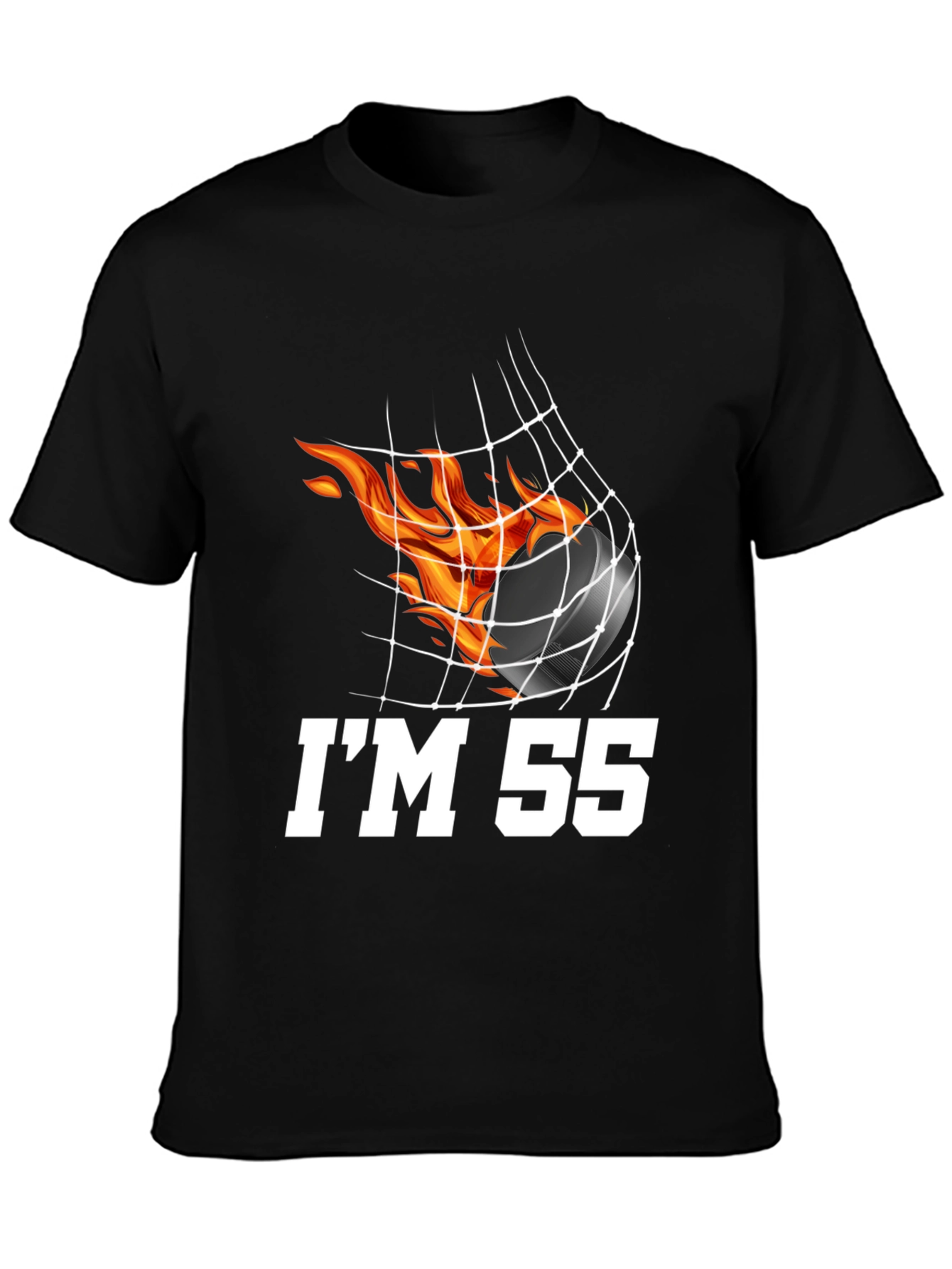 Hockey Fan Birthday T-Shirt - Im 55