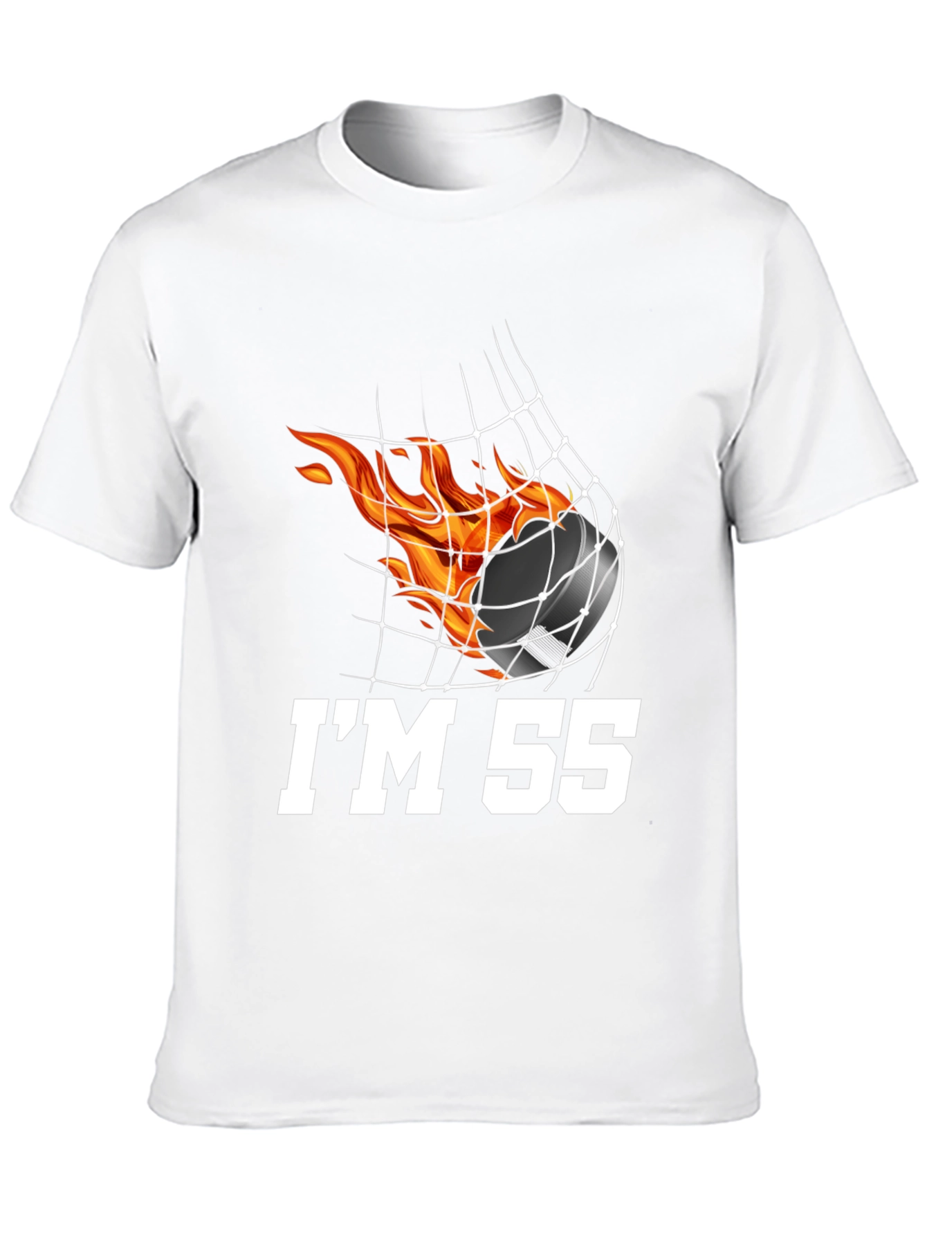 Hockey Fan Birthday T-Shirt - Im 55