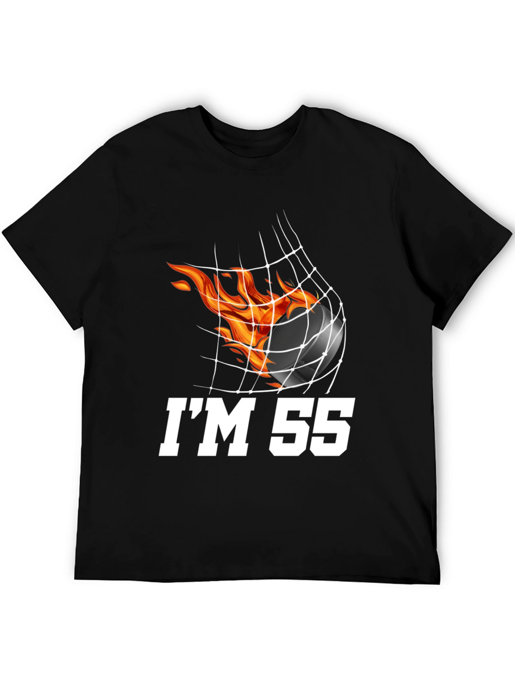 Hockey Fan Birthday T-Shirt - Im 55