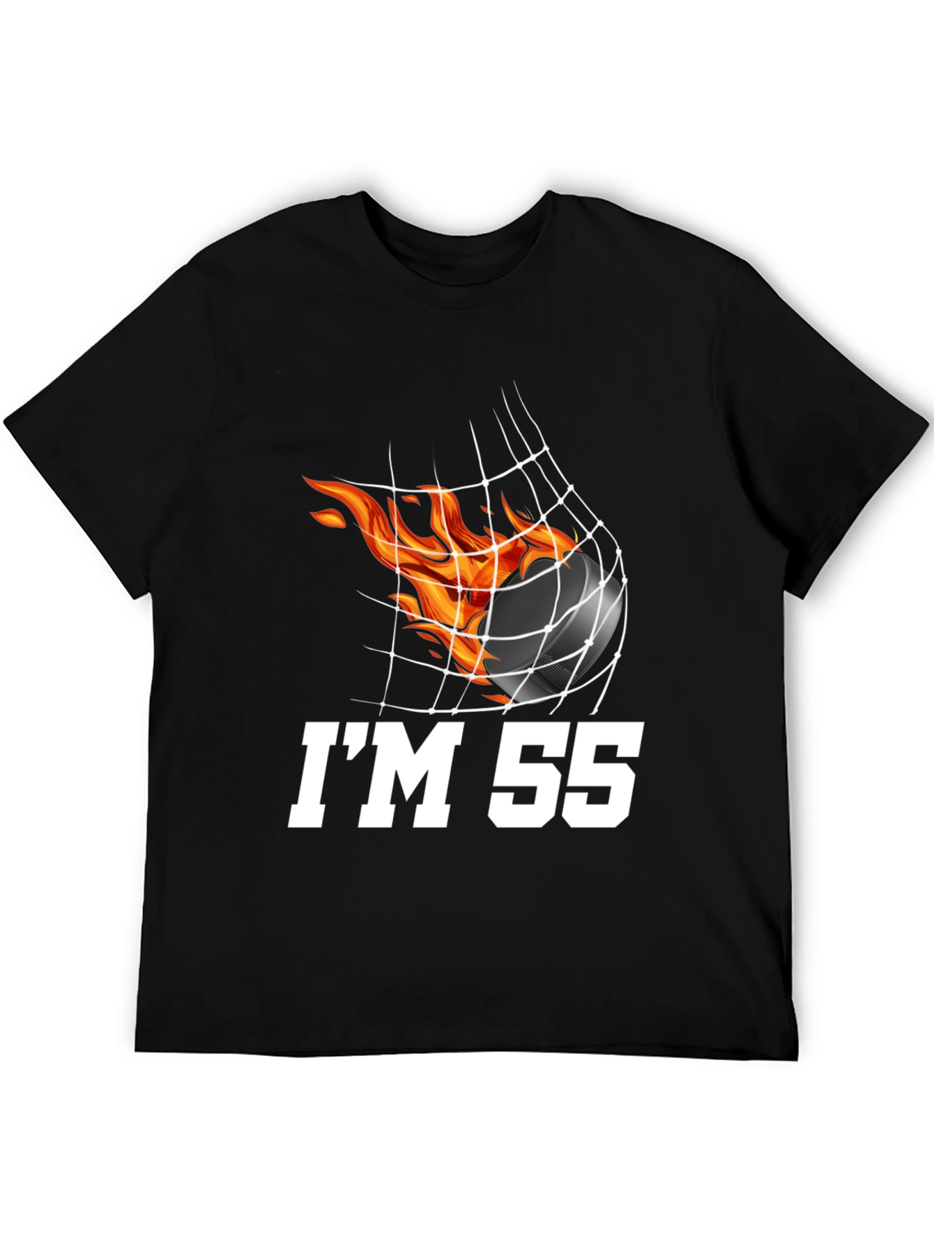 Hockey Fan Birthday T-Shirt - Im 55