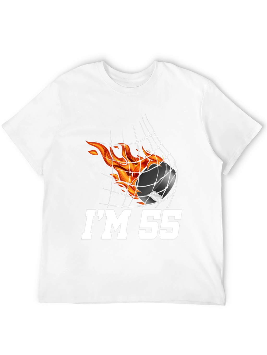 Hockey Fan Birthday T-Shirt - Im 55