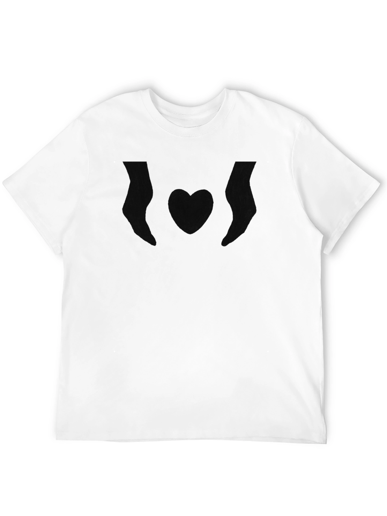 Simple Black Graphic T-Shirt
