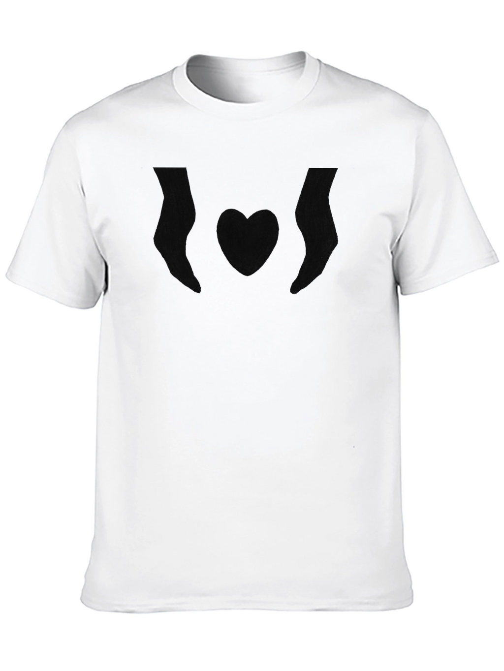 Simple Black Graphic T-Shirt