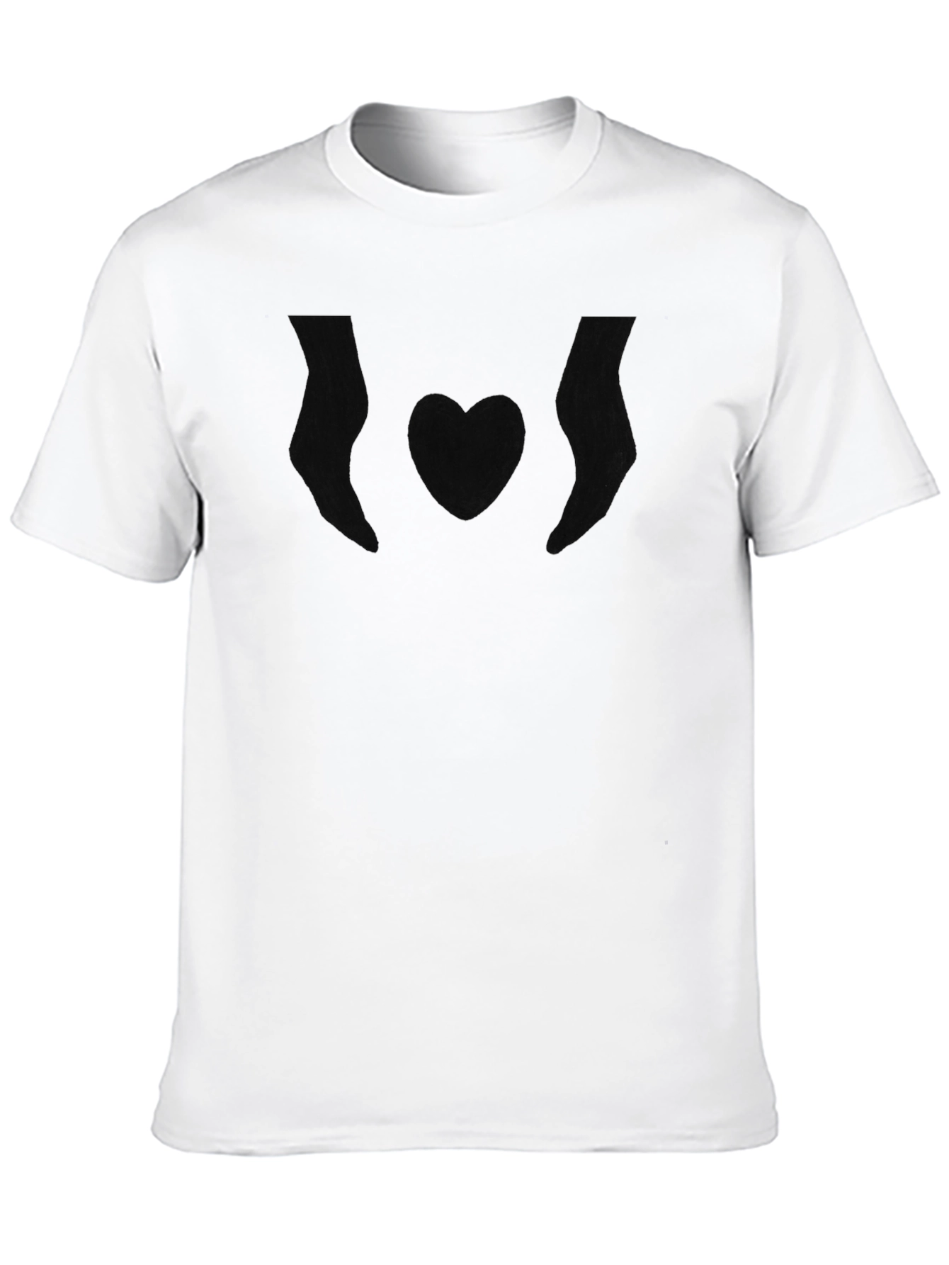 Simple Black Graphic T-Shirt