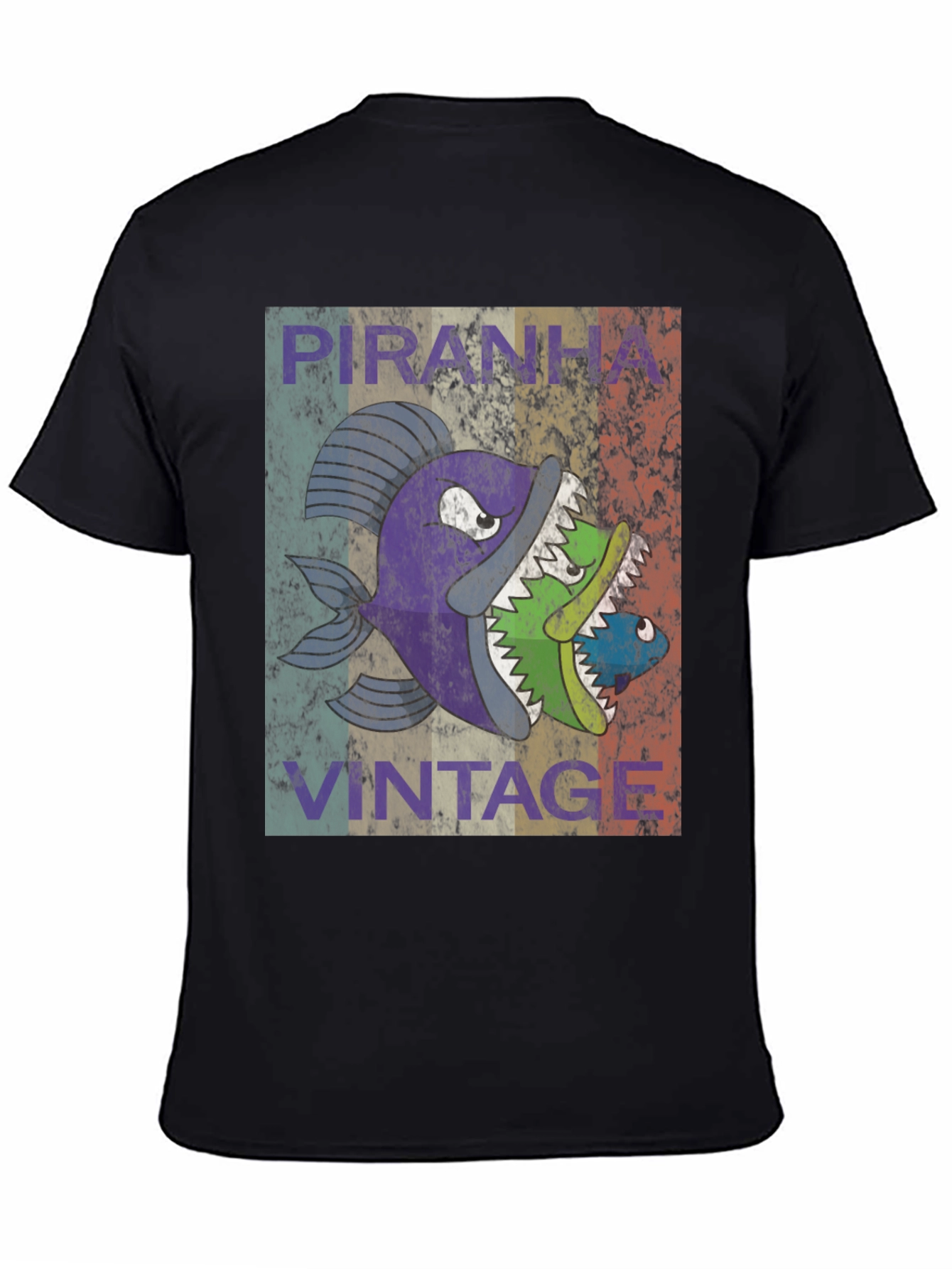 Piranha Vintage Graphic T-Shirt