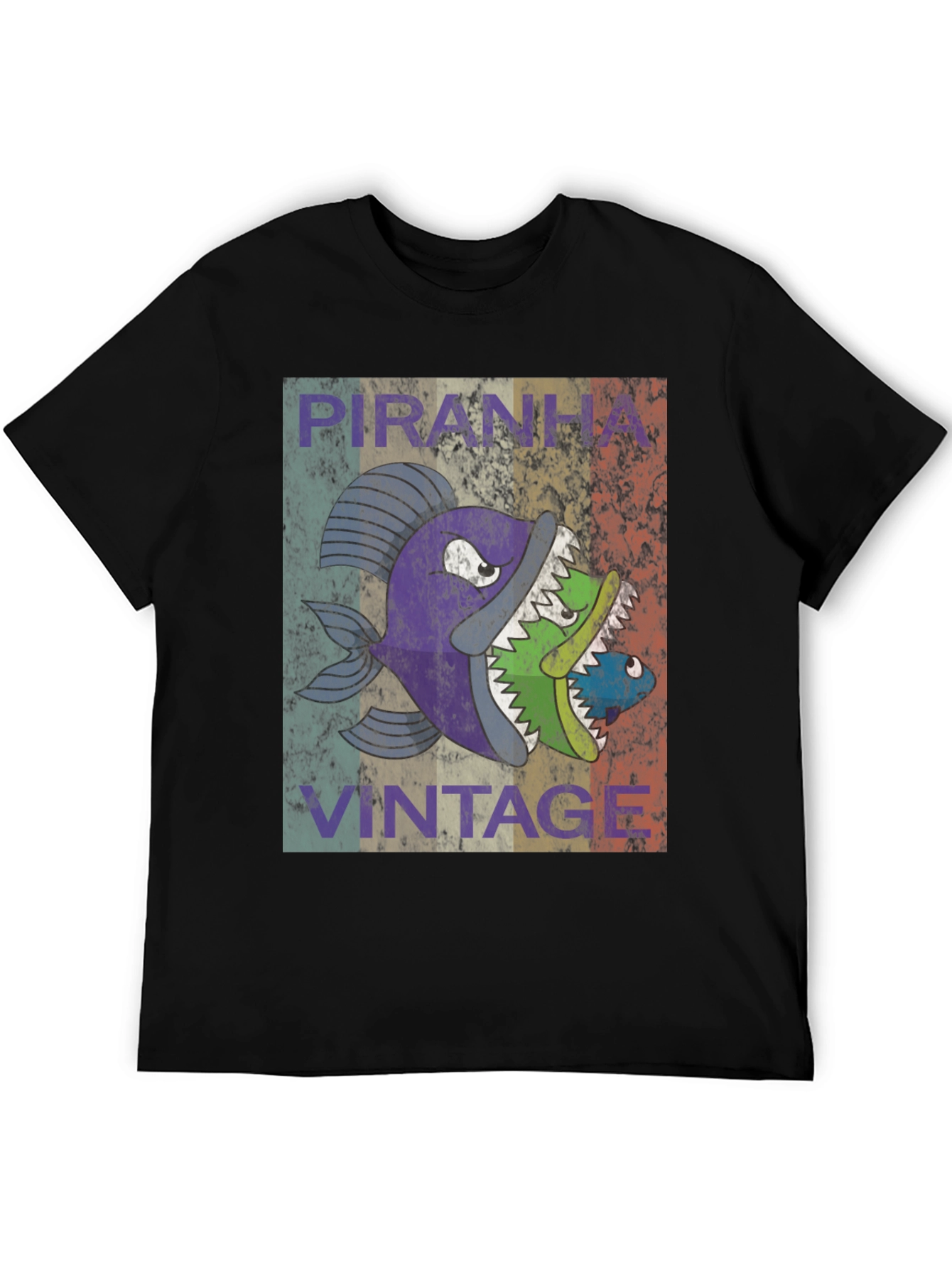 Piranha Vintage Graphic T-Shirt