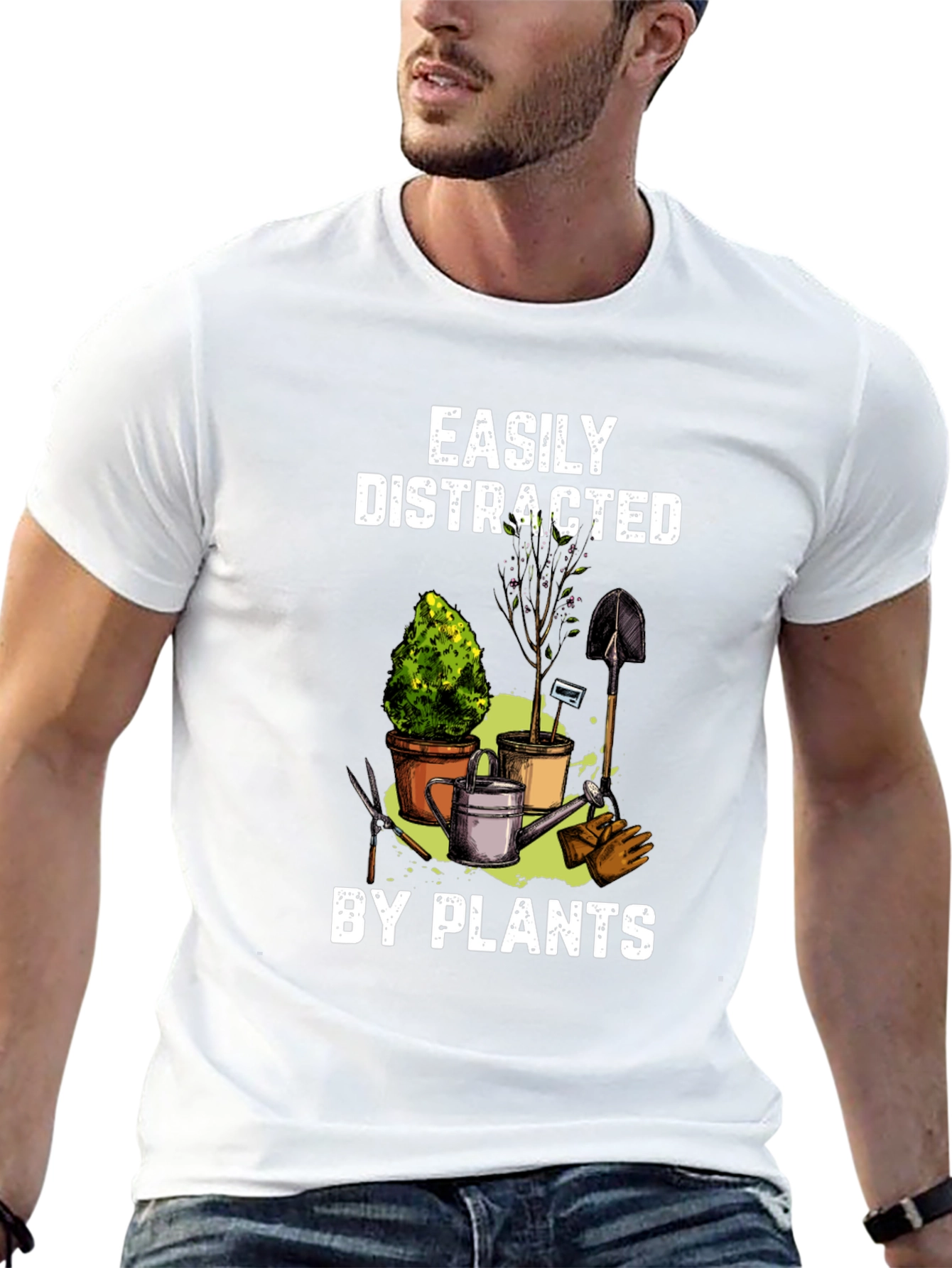 Easily Distracted By Plants T-Shirt