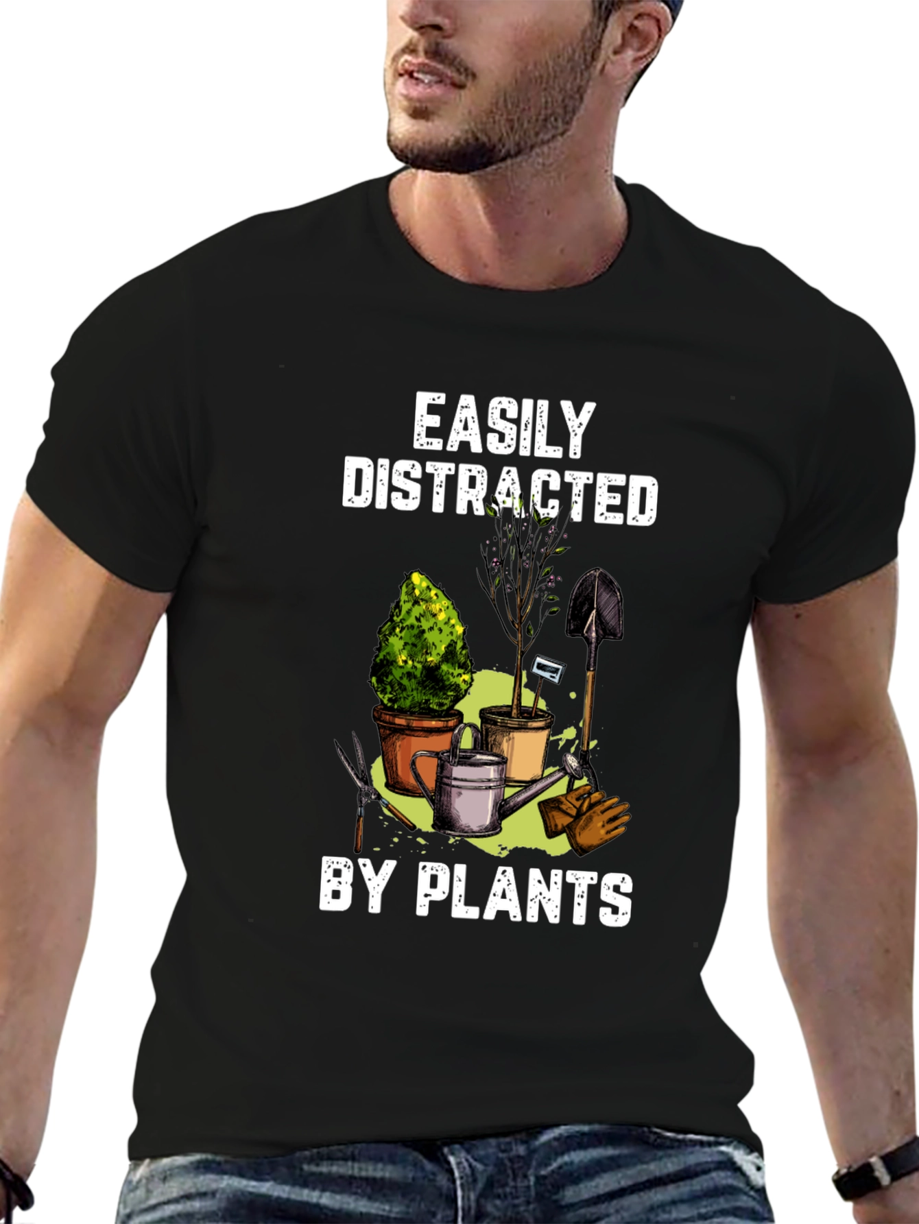 Easily Distracted By Plants T-Shirt