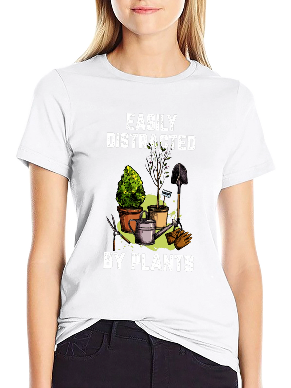 Easily Distracted By Plants T-Shirt