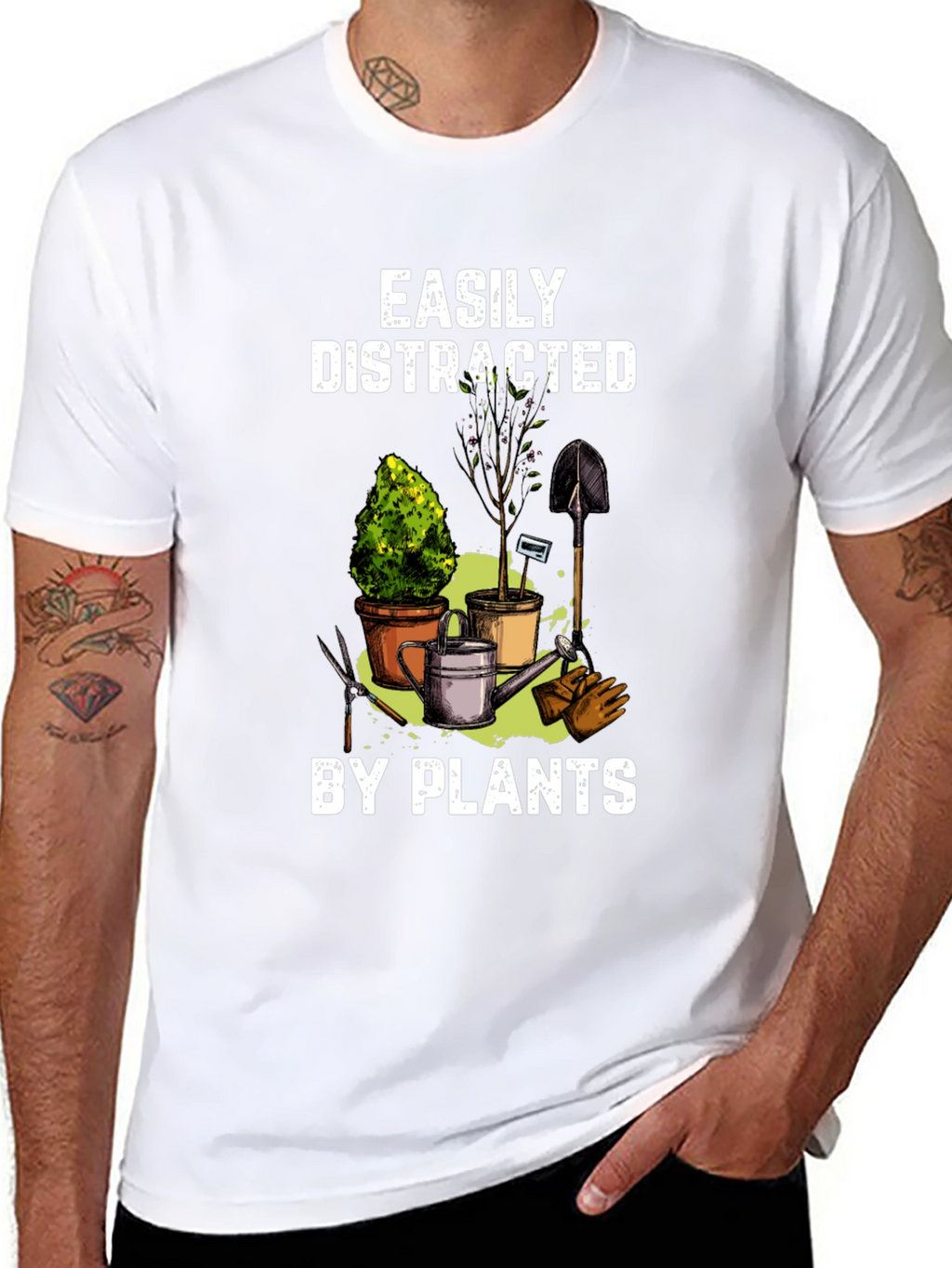 Easily Distracted By Plants T-Shirt