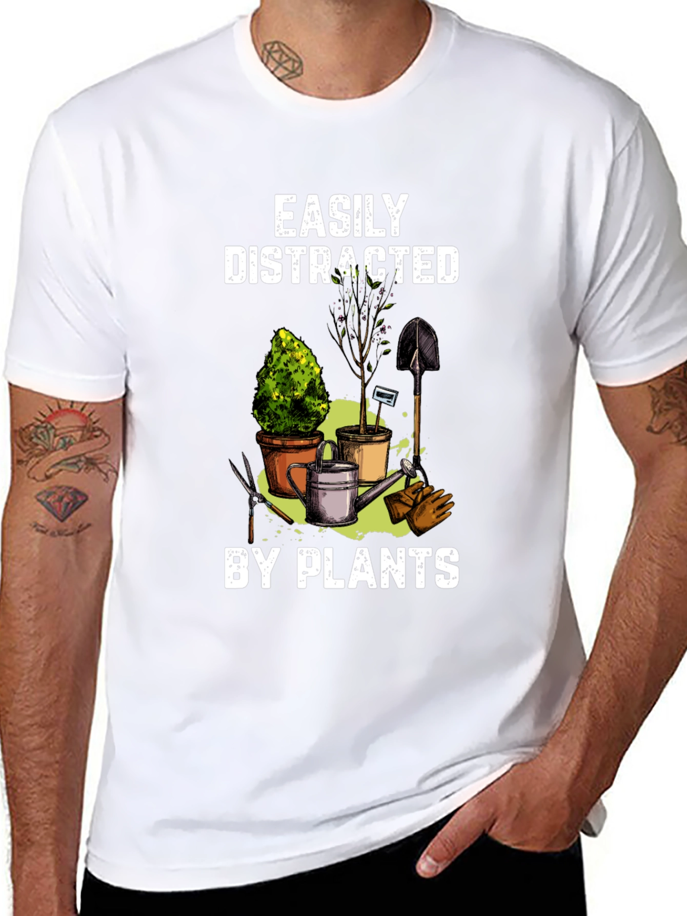 Easily Distracted By Plants T-Shirt