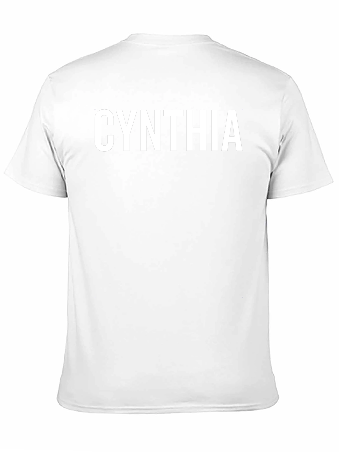 Cynthia Graphic T-Shirt - Black Crew Neck Tee