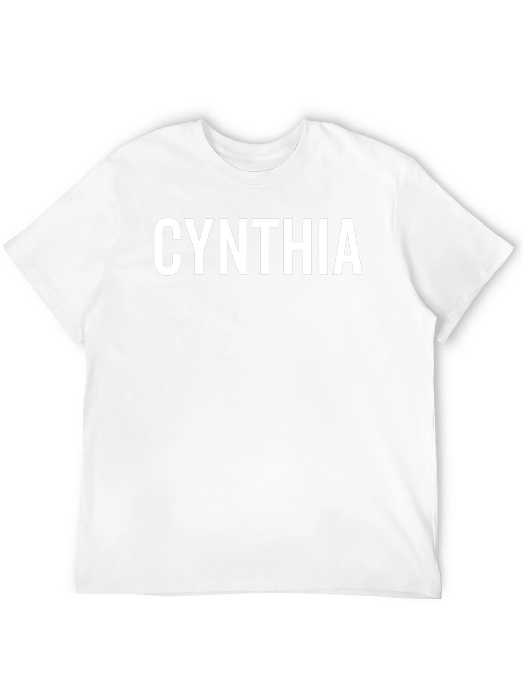 Cynthia Graphic T-Shirt - Black Crew Neck Tee