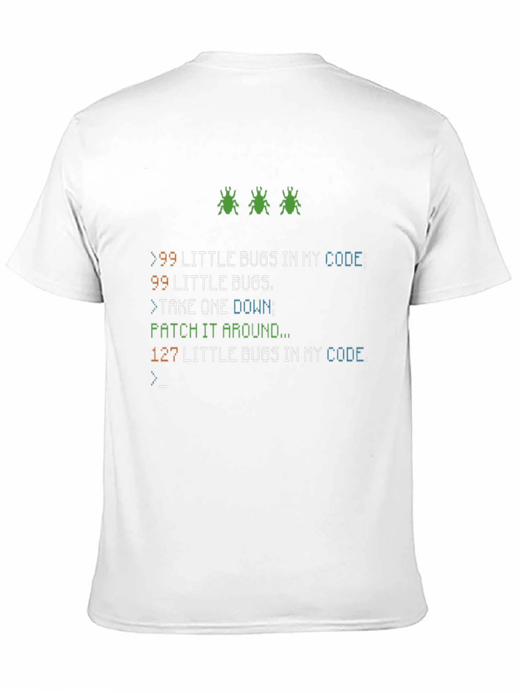 Funny Programmer T-Shirt: 99 Bugs in Code