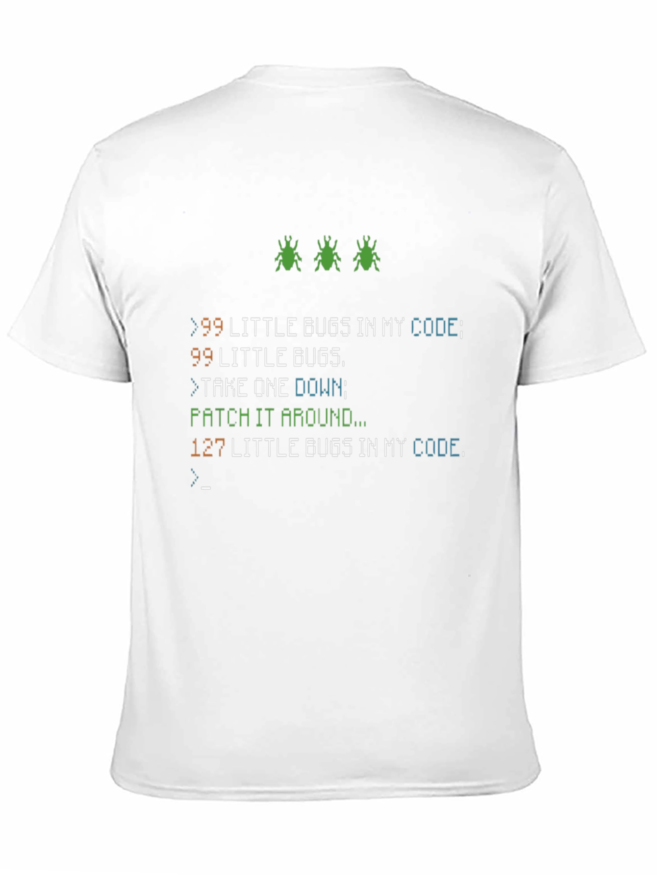 Funny Programmer T-Shirt: 99 Bugs in Code