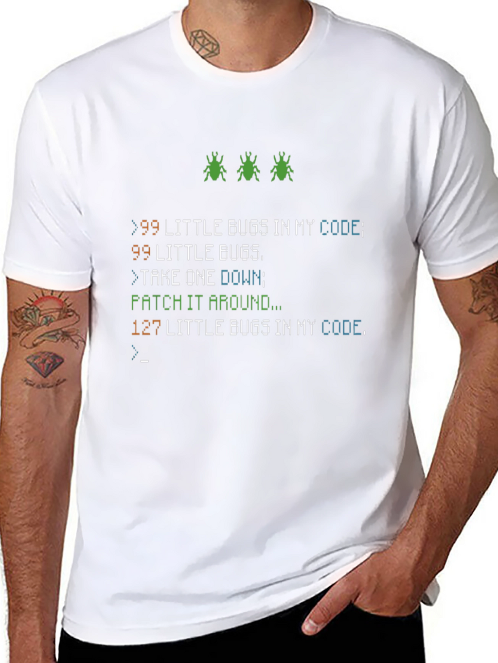 Funny Programmer T-Shirt: 99 Bugs in Code