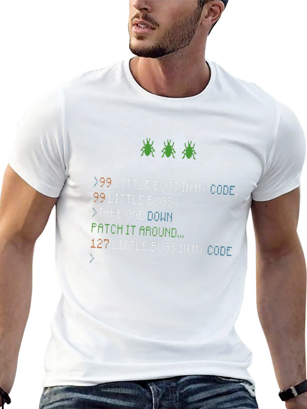 Funny Programmer T-Shirt: 99 Bugs in Code