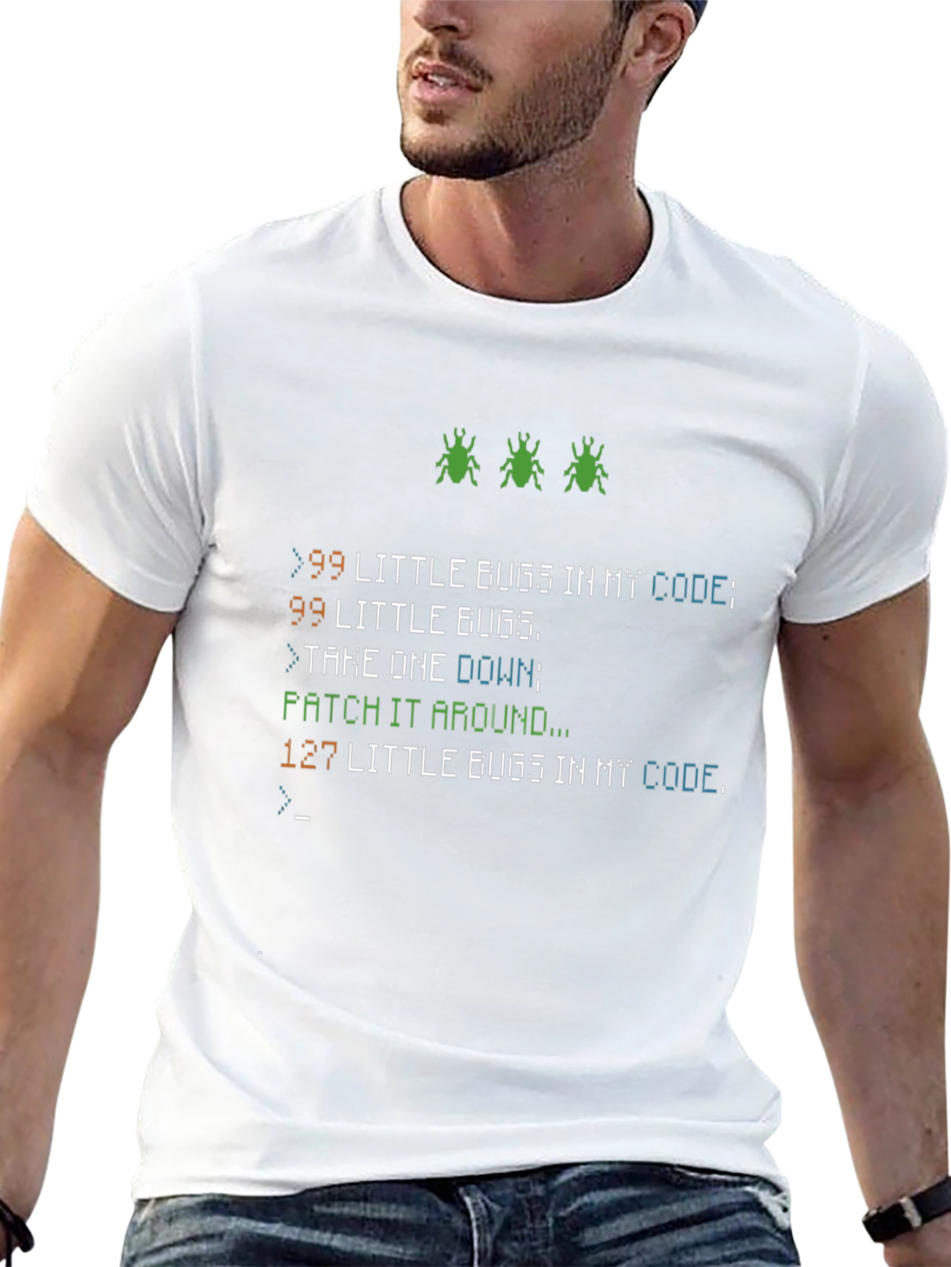 Funny Programmer T-Shirt: 99 Bugs in Code