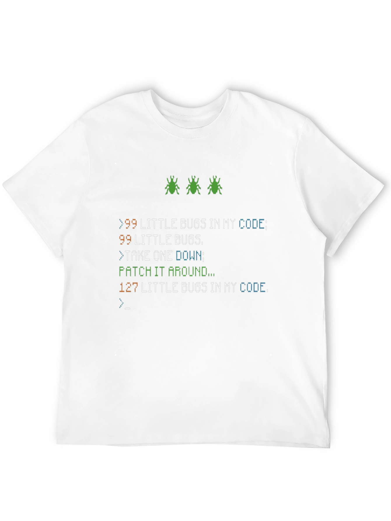 Funny Programmer T-Shirt: 99 Bugs in Code