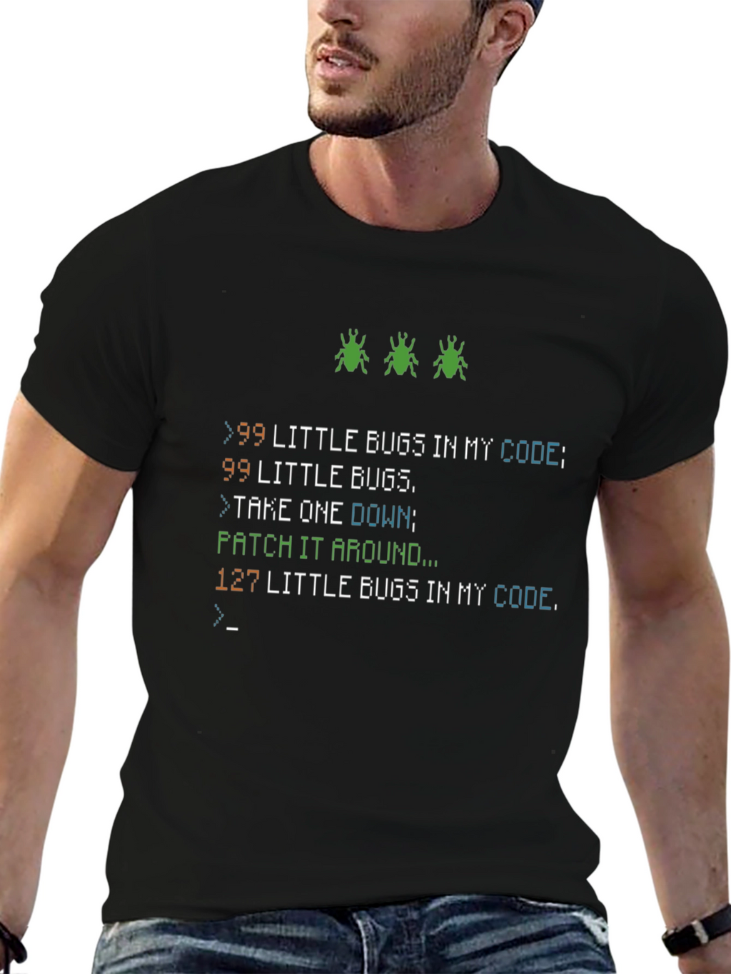 Funny Programmer T-Shirt: 99 Bugs in Code