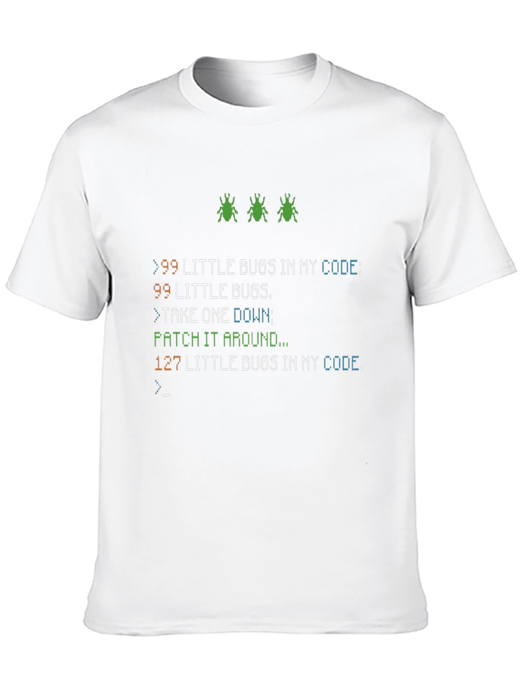 Funny Programmer T-Shirt: 99 Bugs in Code