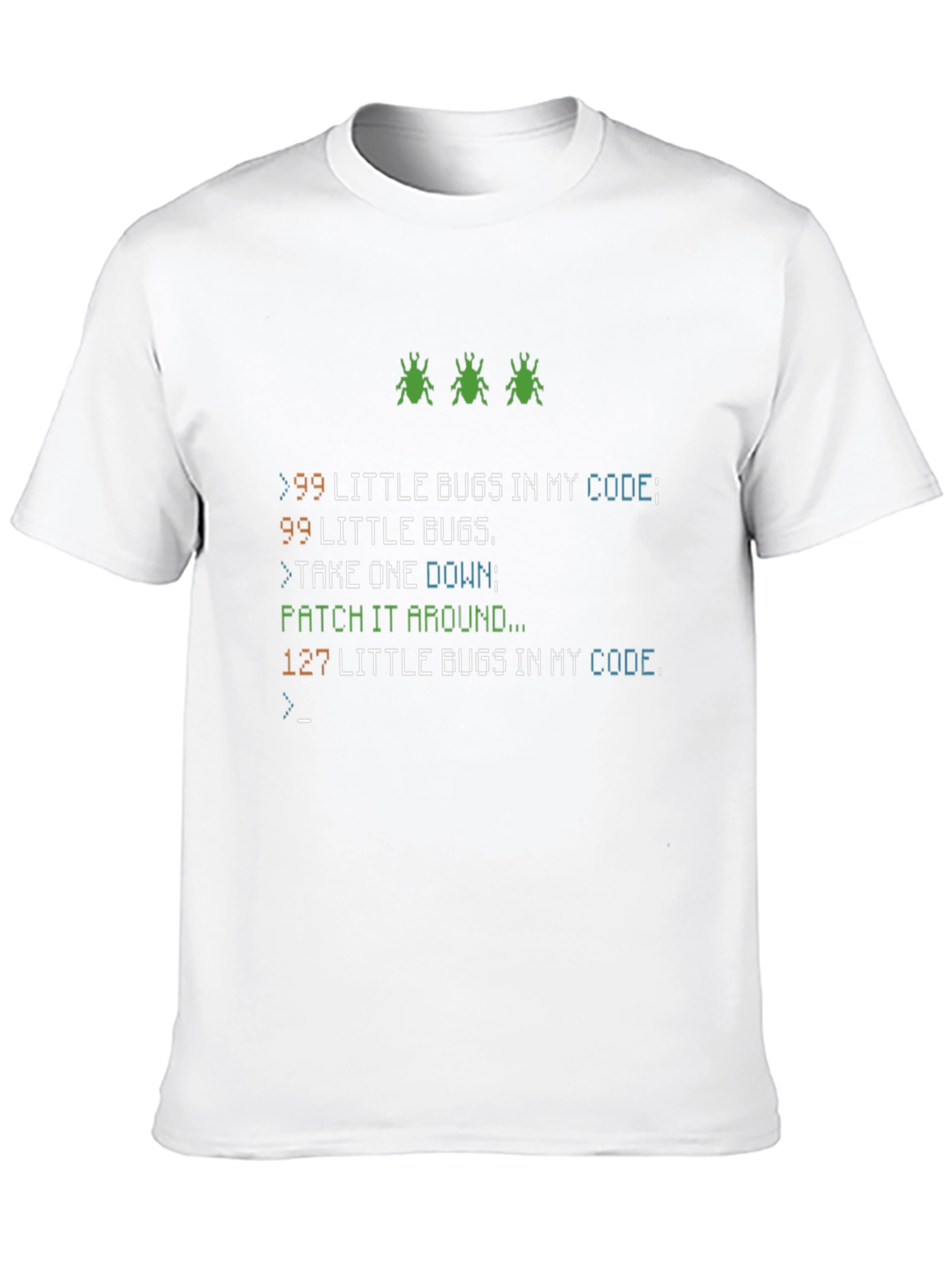Funny Programmer T-Shirt: 99 Bugs in Code