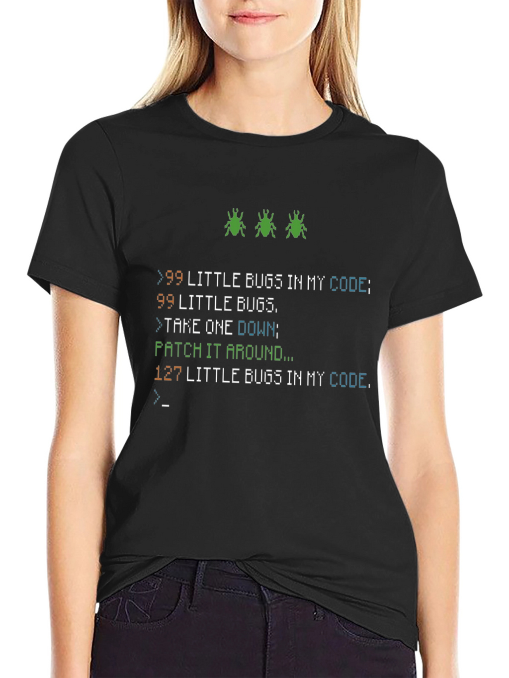 Funny Programmer T-Shirt: 99 Bugs in Code