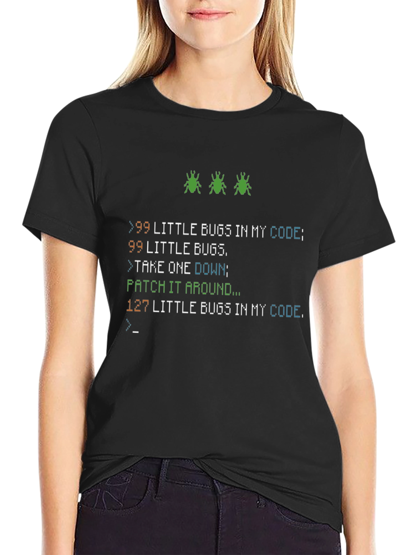 Funny Programmer T-Shirt: 99 Bugs in Code