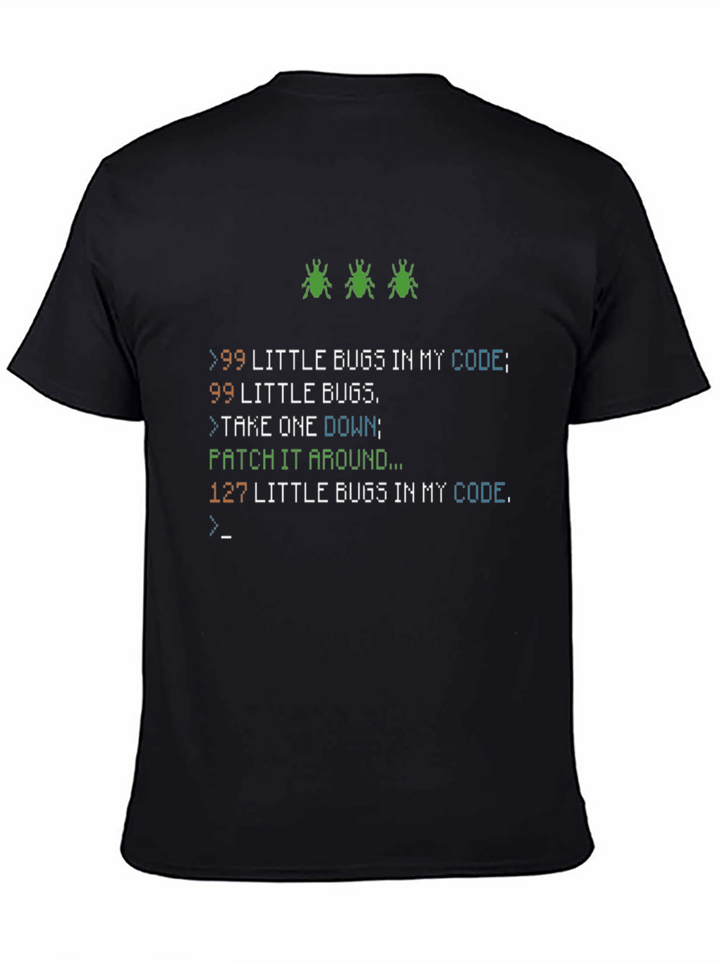 Funny Programmer T-Shirt: 99 Bugs in Code