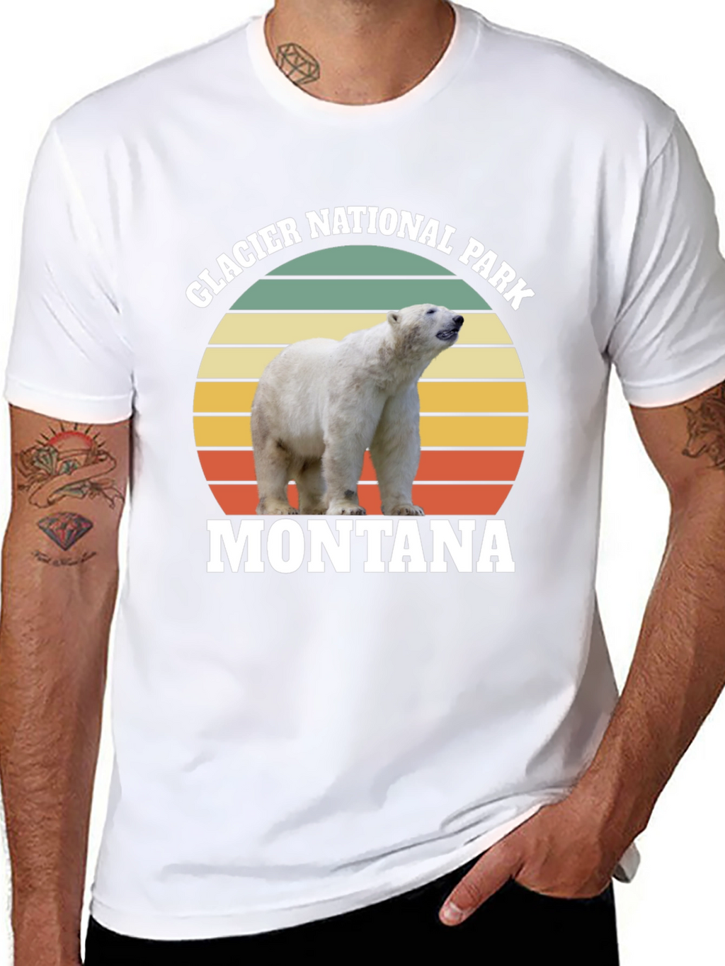 Glacier National Park Montana T-Shirt