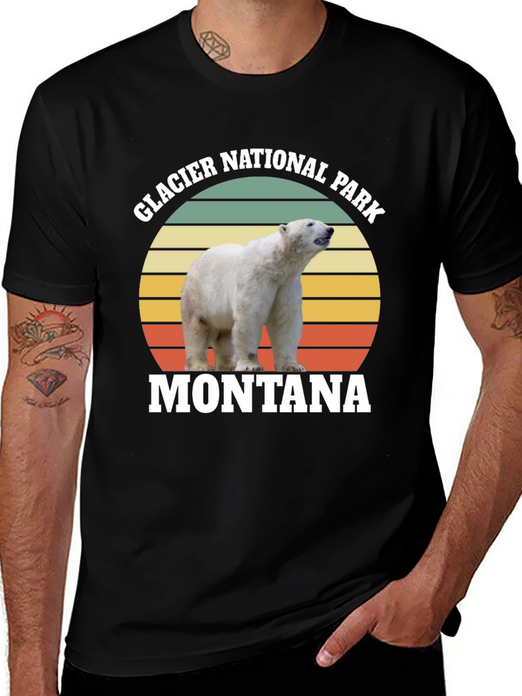 Glacier National Park Montana T-Shirt