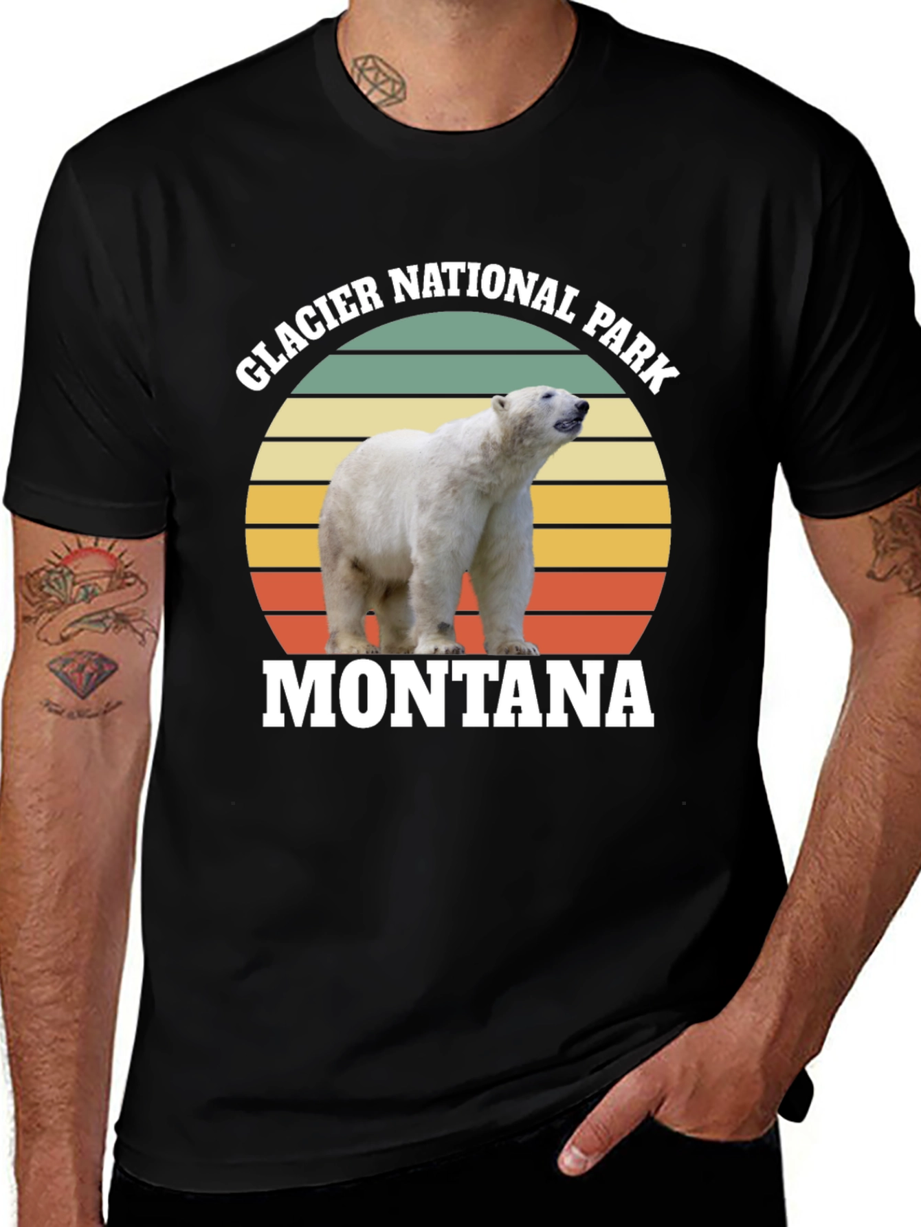 Glacier National Park Montana T-Shirt