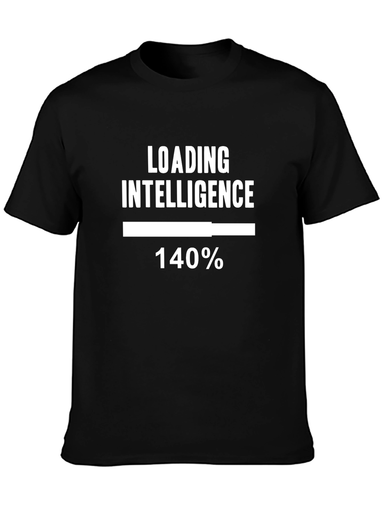 Loading Intelligence T-Shirt - Funny Geek Nerd Tee